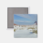 USA, Utah, Monument Valley. Sagebrush-Shows Magnet (Vorderseite/Rückseite)