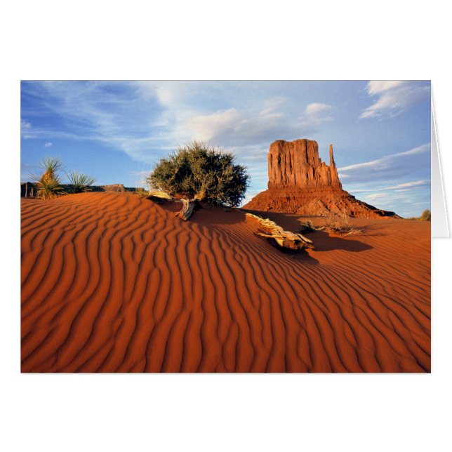 USA, Utah, Monument Valley. Wind erstellt (Vorderseite (Horizontal))