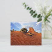 USA, Utah, Monument Valley. Wind erstellt Postkarte (Stehend Vorderseite)