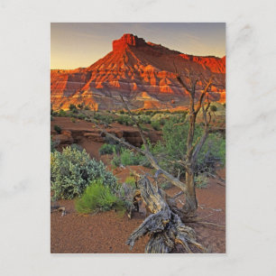 USA, Utah. Paria Canyon Sandsteinbildung bei Postkarte