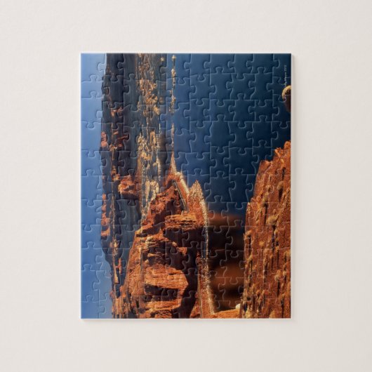 USA, Utah, Schlucht-Schlucht-nationales Puzzle (Vertikal)