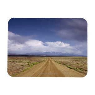 USA, Utah, Schotterwegüberfahrtlandschaft Magnet