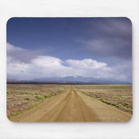 USA, Utah, Schotterwegüberfahrtlandschaft Mousepad (Vorne)
