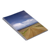 USA, Utah, Schotterwegüberfahrtlandschaft Notizblock (Rechte Seite)