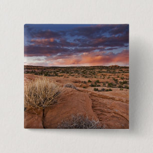 USA, Utah. Sonnenuntergang auf Giftspinne Mesa in Button