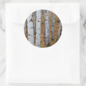 USA, Utah, Uinta-Wasatch-Cache, Nationalwald 2 Runder Aufkleber (Tasche)