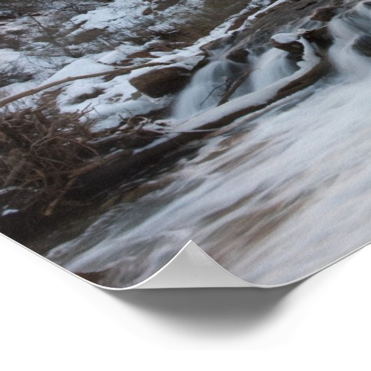 USA, Utah, Zion National Park. Bergsonnenaufgang Poster (Ecke)