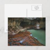 USA, Utah, Zion National Park. Landschaftlich ab 3 Postkarte (Vorne/Hinten)