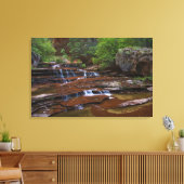 USA, Utah, Zion National Park. Landschaftlich ab 4 Leinwanddruck (Insitu (Wohnzimmer))