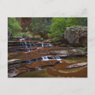 USA, Utah, Zion National Park. Landschaftlich ab 4 Postkarte