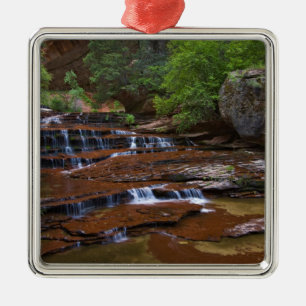 USA, Utah, Zion National Park. Landschaftlich ab 4 Silbernes Ornament