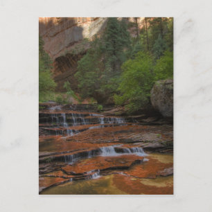 USA, Utah, Zion National Park. Landschaftlich aus  Postkarte