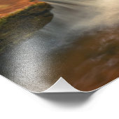 USA, Utah, Zion National Park. Landschaftlich Fotodruck (Ecke)