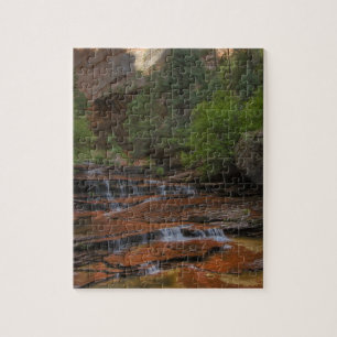 USA, Utah, Zion National Park.  Landschaftlich vom Puzzle