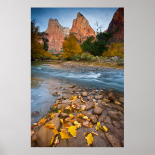 USA, Utah, Zion National Park. Sentinel 1 Poster
