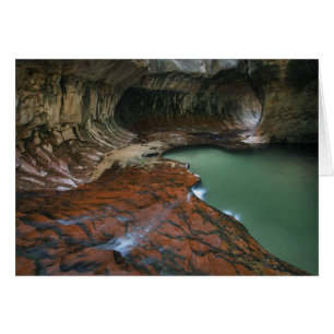 USA, Utah, Zion-Nationalpark. Landschaftlich von 3