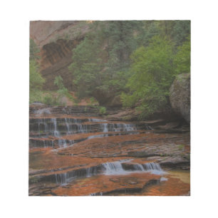 USA, Utah, Zion-Nationalpark. Landschaftlich von Notizblock