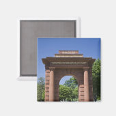 USA, VA, Arlington. McClellan Gate in Arlington Magnet (Vorderseite/Rückseite)