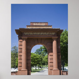 USA, VA, Arlington. McClellan Tor in Arlington Poster