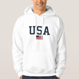 USA varsity letters American Flag Gym Sports  Hoodie