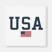 USA varsity letters American Flag Gym Sports Magnet (Vorne)