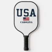 USA varsity letters American Flag Gym Sports  Pickleball Schläger (Vorderseite)