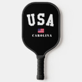 USA varsity letters American Flag Gym Sports  Pickleball Schläger (Rückseite)