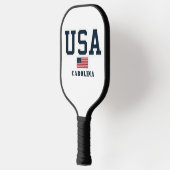 USA varsity letters American Flag Gym Sports  Pickleball Schläger (Links)