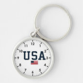 USA varsity letters American Flag Gym Sports  Schlüsselanhänger (Vorne)