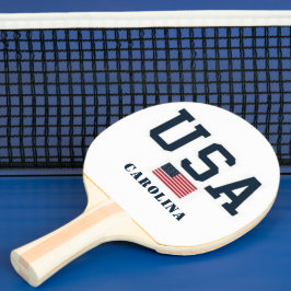 USA varsity letters American Flag Gym Sports  Tischtennis Schläger