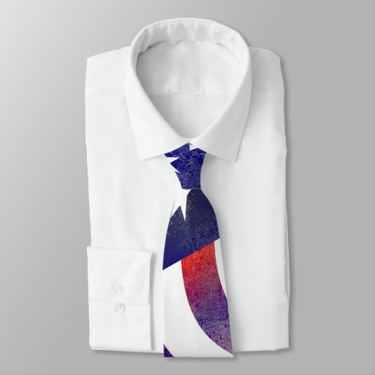 USA verblasste Flagge Krawatte (Gebunden)