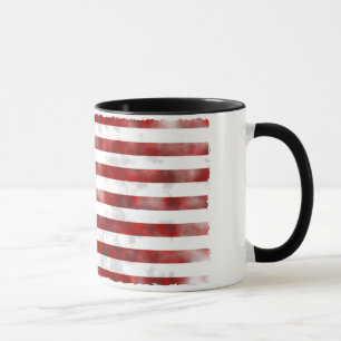 USA verblaßten nette Musterflagge Tasse