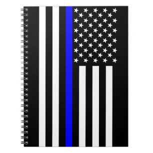 USA verdünnen Blue Line Notizblock