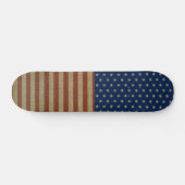 USA Vereinigte Staaten US Flagge Skateboard (Horizontal)