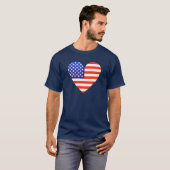 USA - Vereinigter Staat Amerika T-Shirt (Vorne ganz)