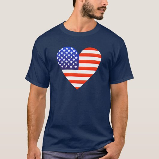 USA - Vereinigter Staat Amerika T-Shirt (Vorderseite)