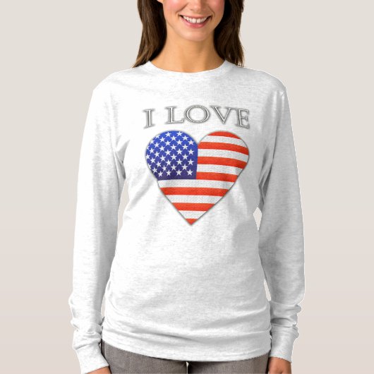 USA - Vereinigter Staat Amerika T-Shirt (Vorderseite)