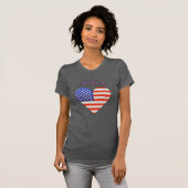 USA - Vereinigter Staat Amerika T-Shirt (Vorne ganz)