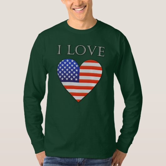 USA - Vereinigter Staat Amerika T-Shirt (Vorderseite)