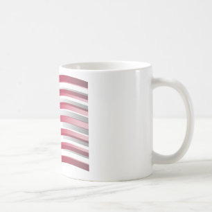 USA vereint Streifen und Sterne in kühnem Design Kaffeetasse