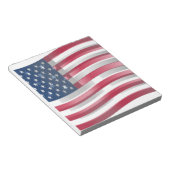 USA vereint Streifen und Sterne in kühnem Design Notizblock (angewinkelt)