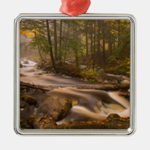 USA, Vermont, East Arlington, Fließende Bäche 2 Ornament Aus Metall