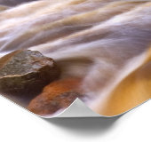 USA, Vermont, East Arlington, Flussläufe Poster (Ecke)