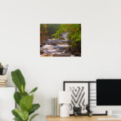 USA, Vermont, East Arlington, Flussläufe Poster (Heimbüro)