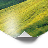 USA, Vermont, Jenne Farm. Grüne Hügel Fotodruck (Ecke)