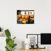 USA, Vermont. Kürbis Poster (Heimbüro)