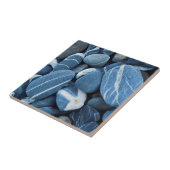 USA, Vermont, Lake Champlain, Stones Fliese (Seite)