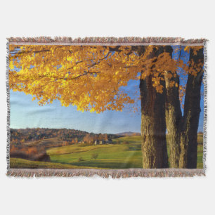 USA, Vermont. Landschaften bei South Woodstock Decke