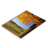 USA, Vermont. Landschaftlicher Bauernhof in der Nä Notizblock (Linke Seite)