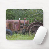 USA, Vermont, MANCHESTER: Antiker Ackerschlepper Mousepad (Mit Mouse)